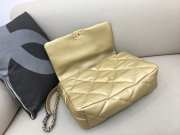 Chanel 19 Maxi Flap Bag in Gold 36cm - 5