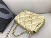 Chanel 19 Maxi Flap Bag in Gold 36cm - 3