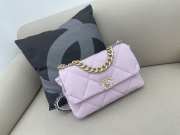 Chanel 19 Maxi Flap Bag in Light Purple 30cm - 1