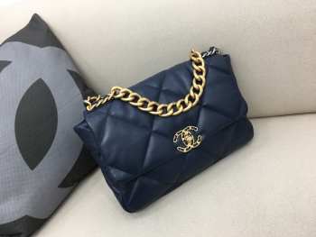 Chanel 19 Maxi Flap Bag in Black 30cm