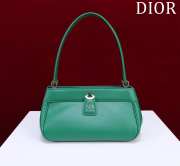 Dior Small Key Bag Green 22x12.5x12cm - 1