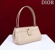 Dior Small Key Bag Beige 22x12.5x12cm - 6