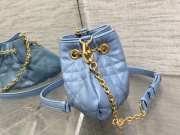 Dior Ammi in Blue 27x15x12cm - 6