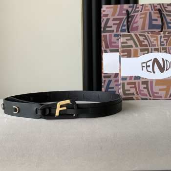 Fendi belt in black width 3cm