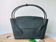 Bottega Veneta dark green Arco Bag In Calf 32x28x12cm - 1