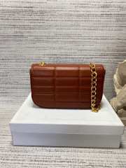 Celine Matelasses Monochrome in brown 24×15×5cm - 2