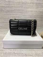 Celine Matelasses Monochrome in black 24×15×5cm - 1