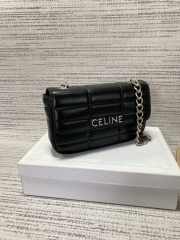 Celine Matelasses Monochrome in black 24×15×5cm - 3