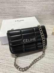 Celine Matelasses Monochrome in black 24×15×5cm - 6