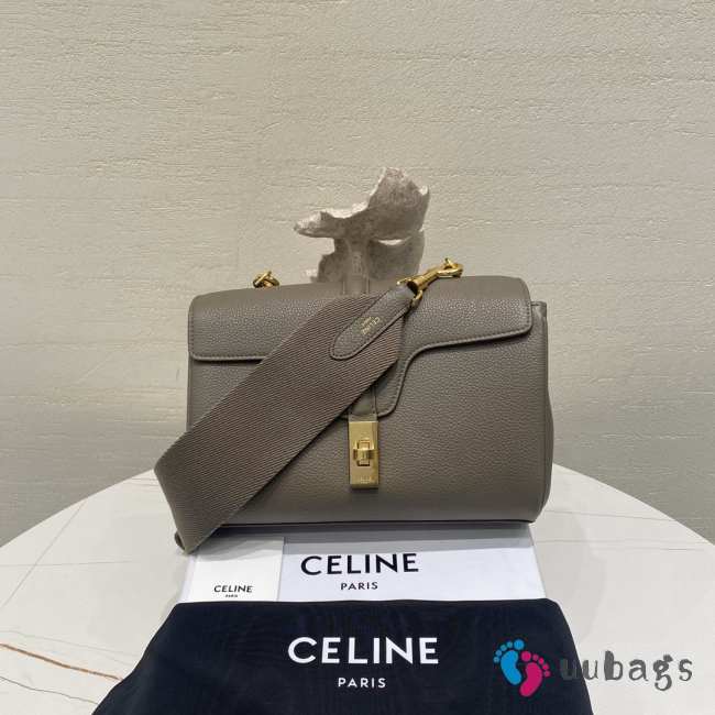 Celine 16 handbag in gray 23×15×9cm - 1