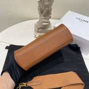 Celine 16 Handbag in brown 23×15×9cm - 6