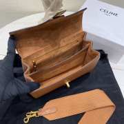 Celine 16 Handbag in brown 23×15×9cm - 4