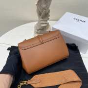 Celine 16 Handbag in brown 23×15×9cm - 2