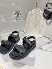 Dior sandal in black 5cm - 4