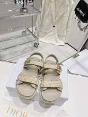 Dior sandal in beige 5cm - 1