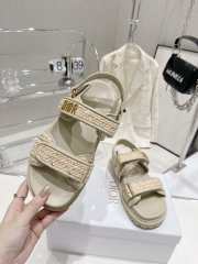 Dior sandal in beige 5cm - 6