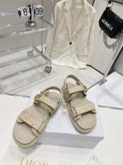 Dior sandal in beige 5cm - 5