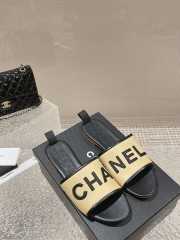 Chanel 23 slippers in beige 1cm - 6