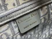 Uubags | Dior Saddle Bag In Gray With Gold Buckle 25cm - 3