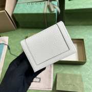 Gucci wallet in white 11x8.5x3cm - 4