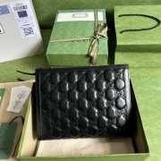 Gucci Matelassé Leather Pouch In Black 10x7.5x2cm - 2