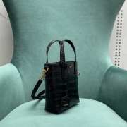 YSL Shoulder Bag In Black 14.5×6×17cm - 5