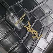 YSL Shoulder Bag In Black 14.5×6×17cm - 4