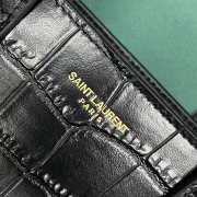 YSL Shoulder Bag In Black 14.5×6×17cm - 3