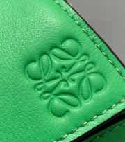 Loewe Mini Puzzle Bumbag In Green 12x18x8cm - 4