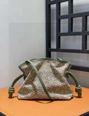 Loewe Flamanco In Green 30x24.5x10cm  - 5