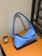 Loewe Puzzle Hobo In Blue 29x12x10cm - 4