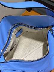 Loewe Puzzle Hobo In Blue 29x12x10cm - 3