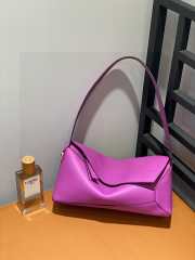 Loewe Puzzle Hobo In Purple 29x12x10cm - 4