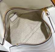 Loewe Puzzle Hobo In White 29x12x10cm - 6