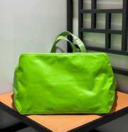 Loewe fold shopper in green 50x20x31cm - 6