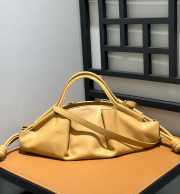 Loewe paseo bag in shiny nappa calf skin in yellow - 5