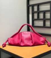 Loewe paseo bag in shiny nappa calf skin in pink - 1