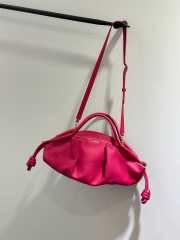 Loewe paseo bag in shiny nappa calf skin in pink - 5