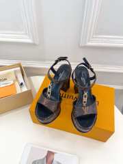 Louis Vuitton high-heeled sandals 11cm - 6