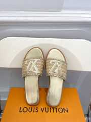 Louis Vuitton Slippers In Gold  - 2