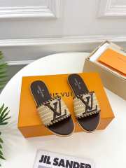 Louis Vuitton Slippers In Dark Brown  - 1