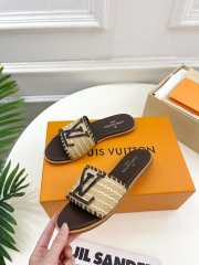 Louis Vuitton Slippers In Dark Brown  - 5