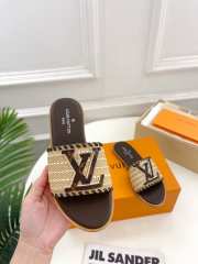 Louis Vuitton Slippers In Dark Brown  - 4