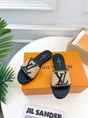 Louis Vuitton Slippers In Black - 3