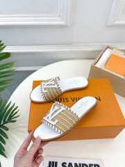 Louis Vuitton Slippers In White - 6