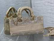 Dior D-Joy In Gold 26x13.5x5cm - 3