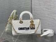 Dior D-Joy In White 26x13.5x5cm - 1