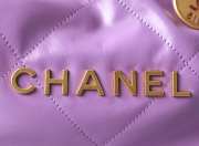 Chanel 22 Tote Bag In Purple 48x45x10cm - 5