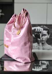 Chanel 22 Tote Bag In Pink 48x45x10cm - 3