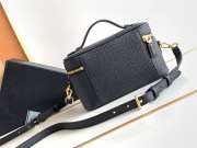 Prada leather mini bag black 18x11.5x7.5cm - 5